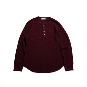 4B HENRYNECK WAFFLE LS BORDEAUX