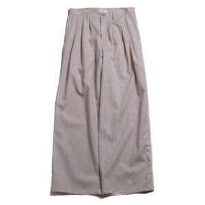 PIN STRIPE 3TUCK PANTS NL - ECRU ST